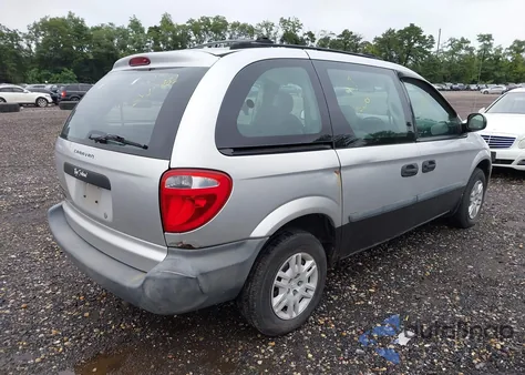 2006 Dodge Caravan Se из США, поврежденный, VIN 1D4GP25B36B508074